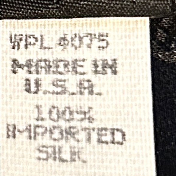 EVAN-PICONE Silk Baseball Tie 57”L 4”W • Freshly Dry Cleaned - Picture 6 of 6